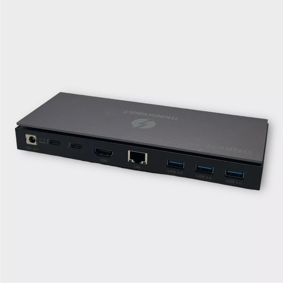 QGeeM 16 in 1 USB C Thunderbolt 4 Docking Station Dual Monitor 4K or Single 8K - Picture 8 of 9